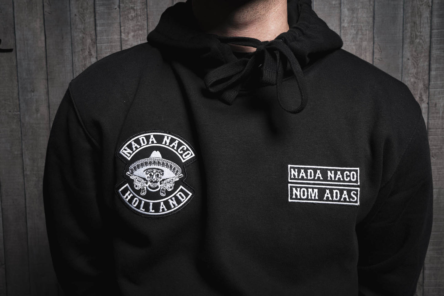 NN Biker Hoodie  (Black Originals)